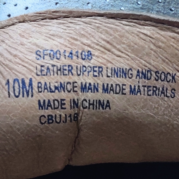 SOFFT Somers Sneakers 10 Beige Perforated Leather Shimmer Lace up - Picture 8 of 10